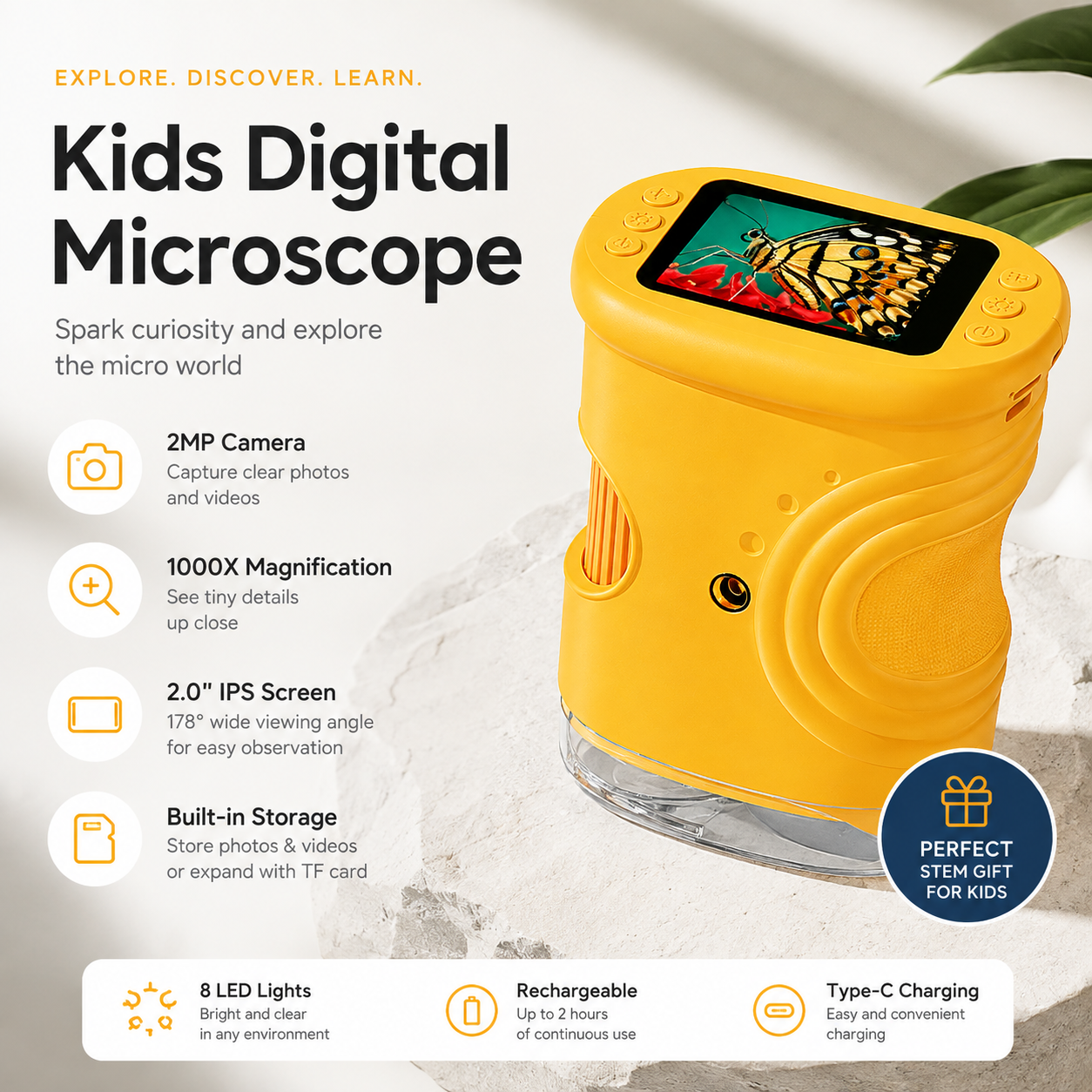 Curivio Pocket Explorer Digital Microscope